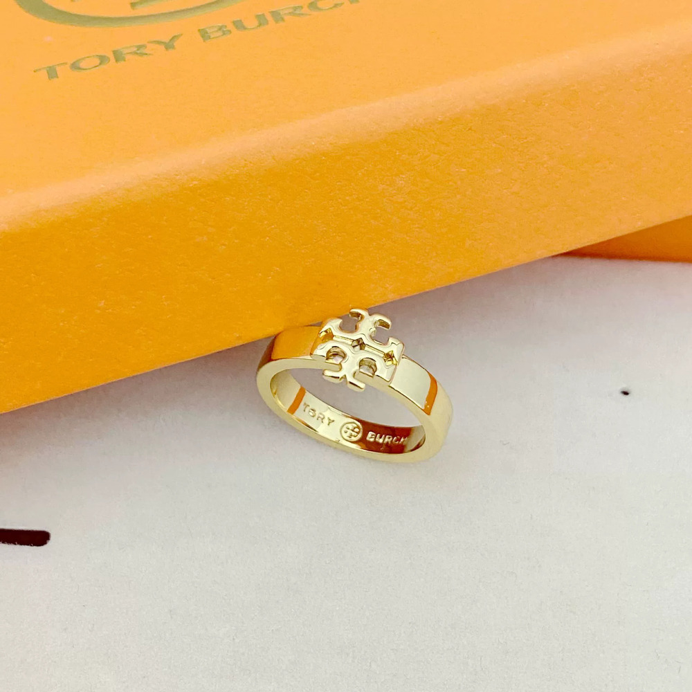 Tory Burch Geometric Metal Ring